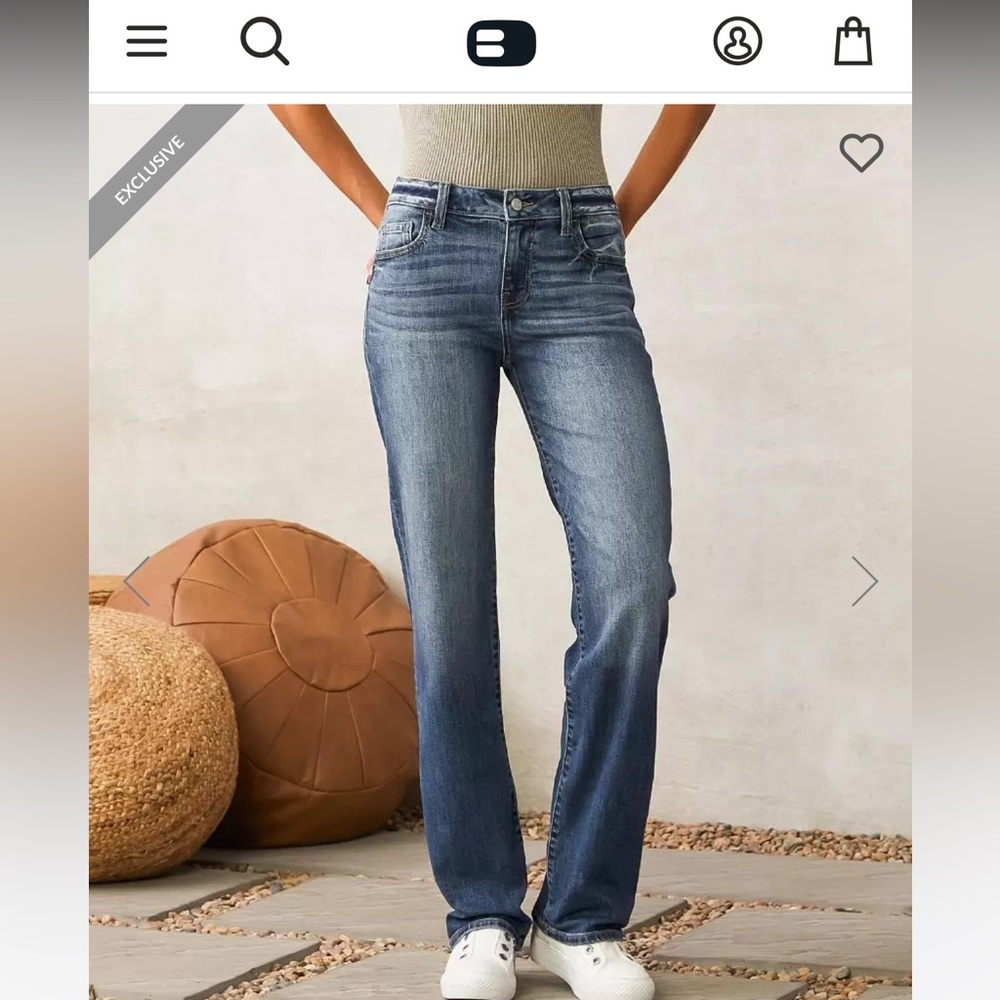 Buckle Root and Willow low slung jeans 29 inseam/ stretch